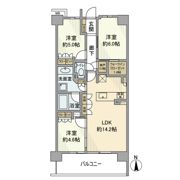 リーフィアレジデンス杉並井草森公園の間取り画像
