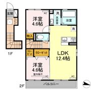スマイルズギャザーの間取り画像