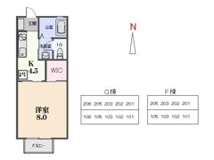リヴェールGの間取り画像
