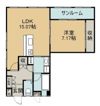 コトングラス北常三島の間取り画像