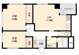 315白金台の間取り画像