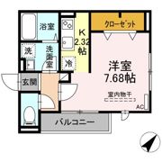 ラリュール江戸川Ⅰの間取り画像