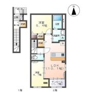 ルーベンス城東の間取り画像