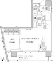 パークハビオ渋谷本町レジデンスの間取り画像