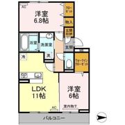 カーサ デルソーレの間取り画像