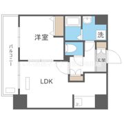 CREST TAPP新大阪の間取り画像