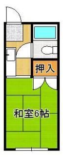 CUBE南小倉の間取り画像