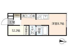 フェリシア地御前の間取り画像