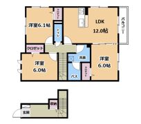 ラヴィベルセタ B棟の間取り画像