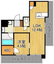 RJRプレシア西小倉駅前の間取り画像