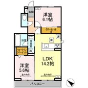 (仮称)D-ROOM駿河区下川原WH 110の間取り画像