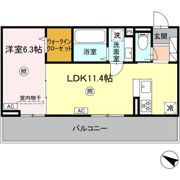 プレミール大琳寺の間取り画像