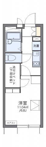 レオパレスサンフラワーAの間取り画像