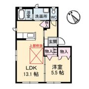 ローズコートの間取り画像