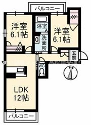 シャーメゾン元町の間取り画像