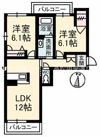 シャーメゾン元町の間取り画像