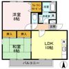 クレセント Bの間取り画像
