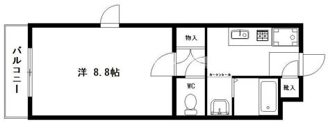 サンサーラ古庄の間取り画像