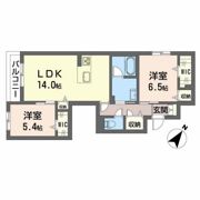 ブルームコートの間取り画像