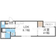 JIN Residence吹田の間取り画像