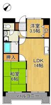 クレベール皇后崎の間取り画像