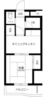 ハイツいづみの間取り画像