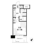 アルテーヌ新横浜の間取り画像
