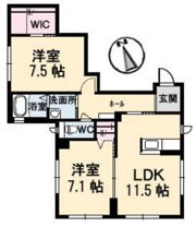 べレオ宇品西の間取り画像