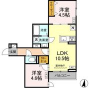 グラナーデ西瑞江Ⅱの間取り画像