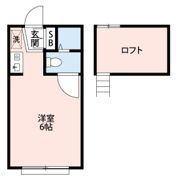 アレイン幸町の間取り画像
