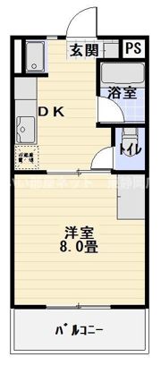リヴィエールⅠの間取り画像