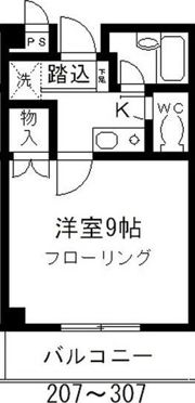 アルカサール千里山の間取り画像