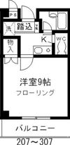 アルカサール千里山の間取り画像