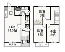 TKハイツの間取り画像