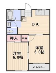 フェミール神田の間取り画像