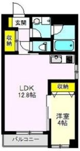 ラシーム高崎の間取り画像