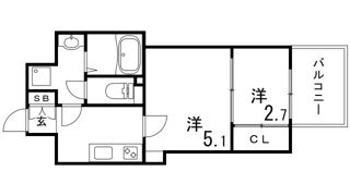 セレニテ神戸西クレアの間取り画像