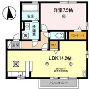 リビングタウン福 A棟の間取り画像