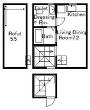 ALLEY APARTMENTの間取り画像