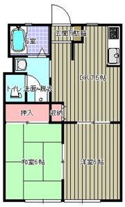 浦賀ロジンズCの間取り画像