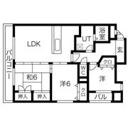 アルテ江坂の間取り画像