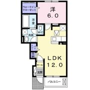 フィオーリの間取り画像