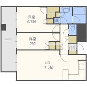 シティタワー西梅田の間取り画像