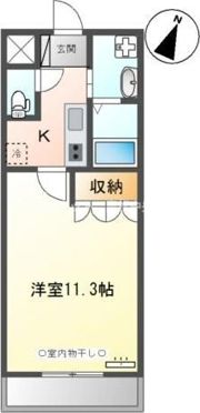 ヴァンルージュの間取り画像