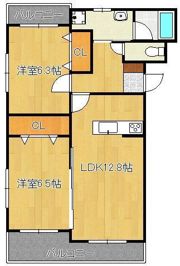 リッツヒルズドゥの間取り画像