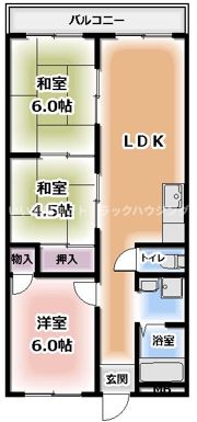 エクセル守口の間取り画像