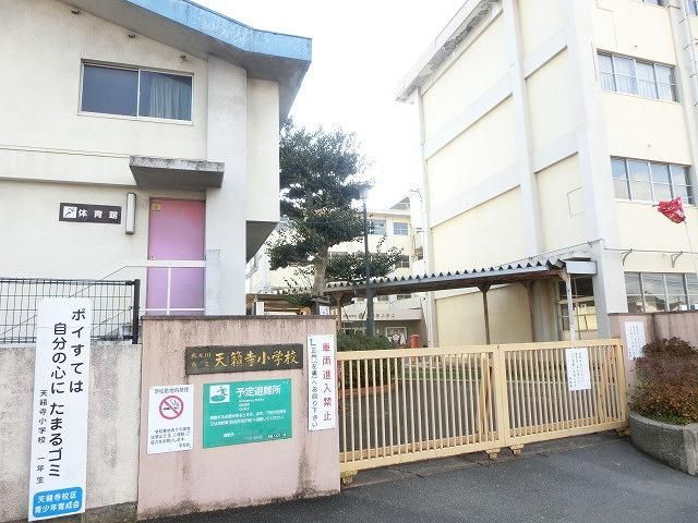 天籟寺小学校(327m)