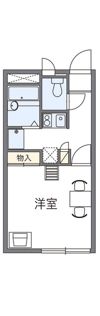レオパレスfloraⅡの間取り画像