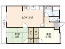 セジュールNAKAMURAの間取り画像