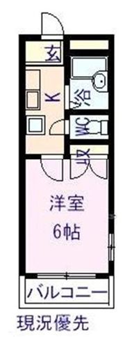 ゆとりコーポの間取り画像